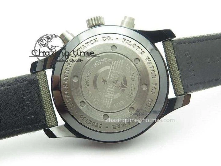 MIROTIME 0119 Pilot Top Gun Miramar IWC388002 ZF 1:1 Best Edition Ceramic Case On Nylon Strap A Practical 7345